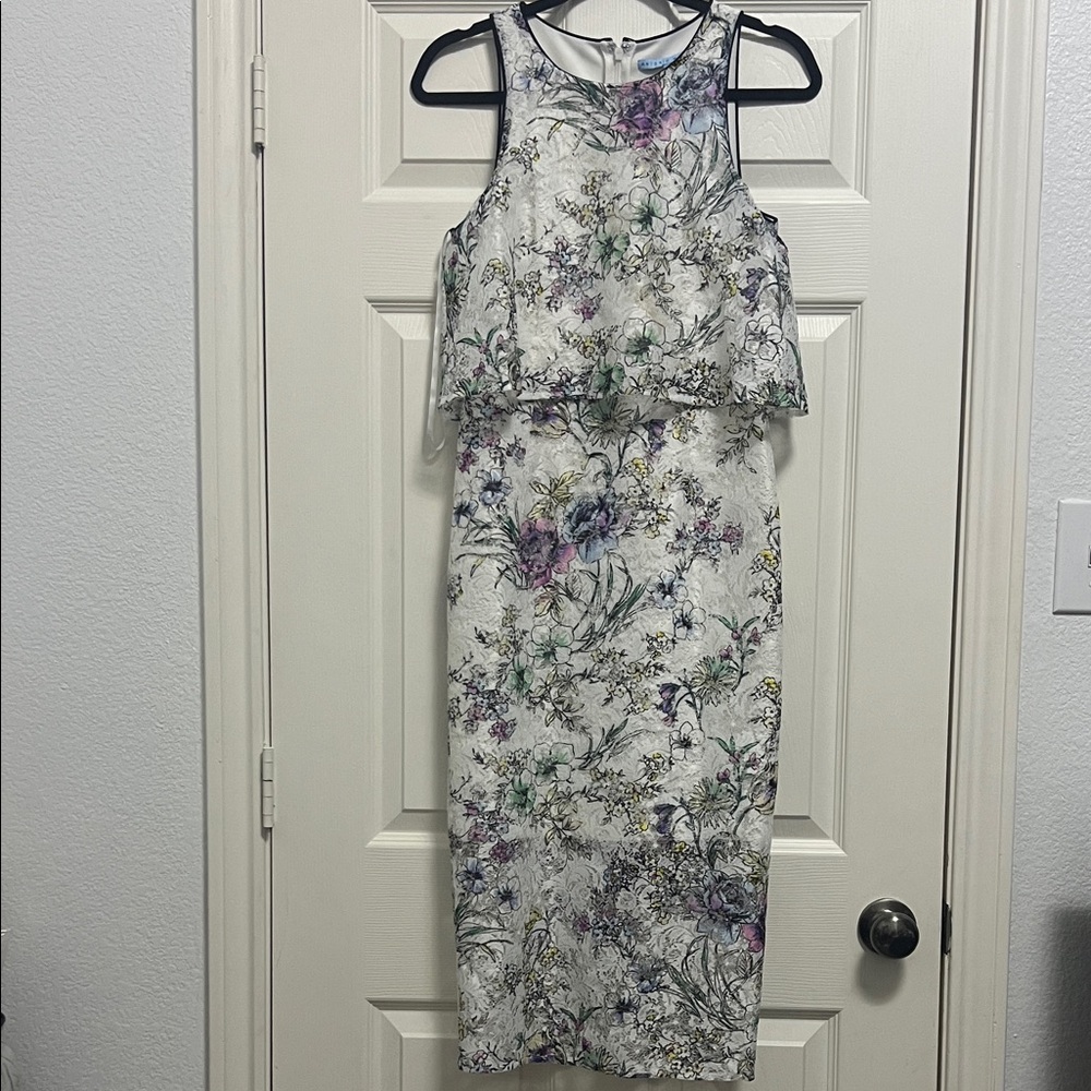 Antonio Milani Floral Sleeveless Dress